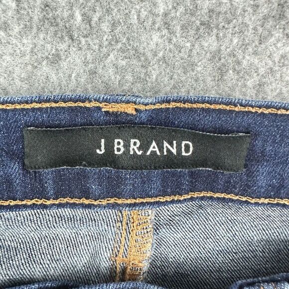 J Brand Jeans Womens 28 Blue Dark Vintage Wash Skinny Leg Stretch Denim Preppy - Picture 12 of 15